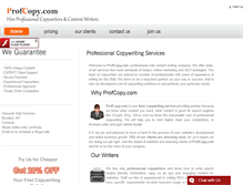 Tablet Screenshot of profcopy.com